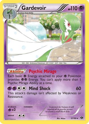 Gardevoir (57) Reverse Holofoil - Next Destinies