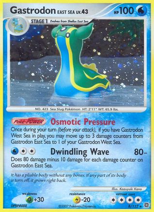 Gastrodon East Sea (8) Reverse Holofoil - Secret Wonders