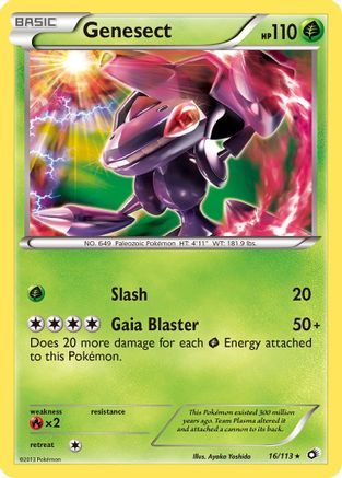 Genesect (16) Reverse Holofoil - Legendary Treasures