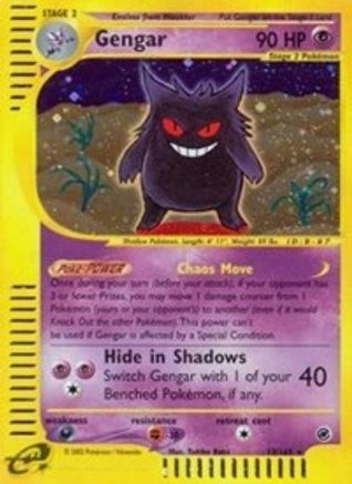 Gengar (13) (13) Reverse Holofoil - Expedition