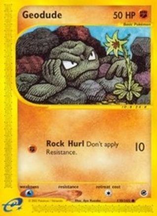 Geodude (110) Reverse Holofoil - Expedition