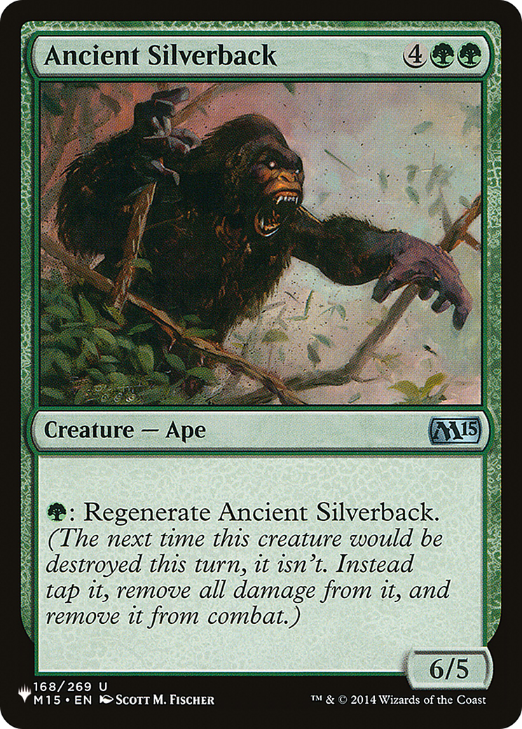 Ancient Silverback [The List Reprints] | Silver Goblin