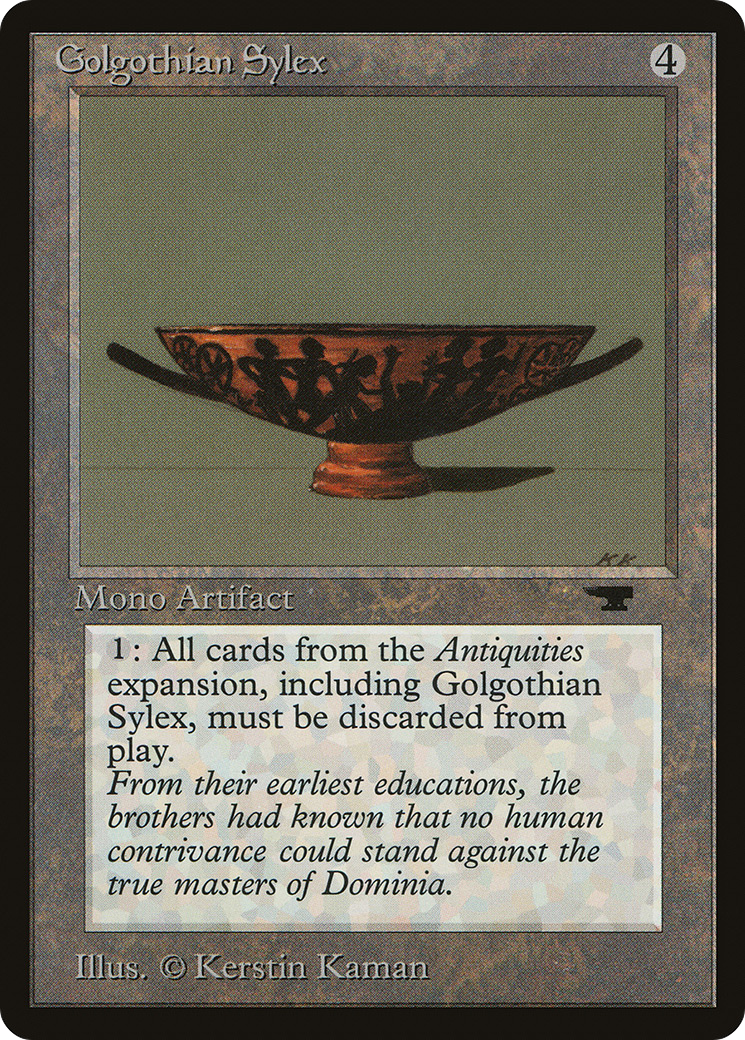 Golgothian Sylex [Antiquities] | Silver Goblin