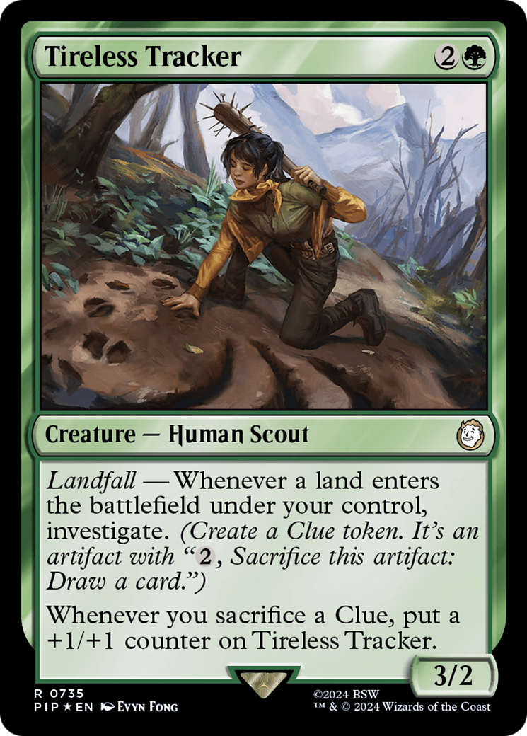 Tireless Tracker (Surge Foil) (735) Foil - Fallout
