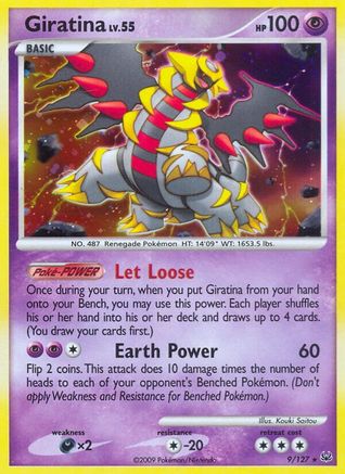 Giratina (9) Holofoil - Platinum