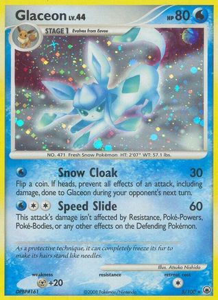 Glaceon (5) Reverse Holofoil - Majestic Dawn