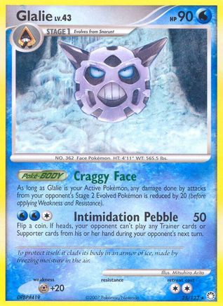 Glalie (25) Reverse Holofoil - Mysterious Treasures