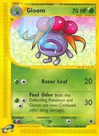 Gloom (78) Reverse Holofoil - Expedition