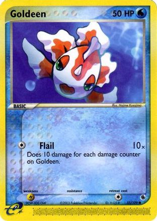 Goldeen (55) Reverse Holofoil - Ruby and Sapphire