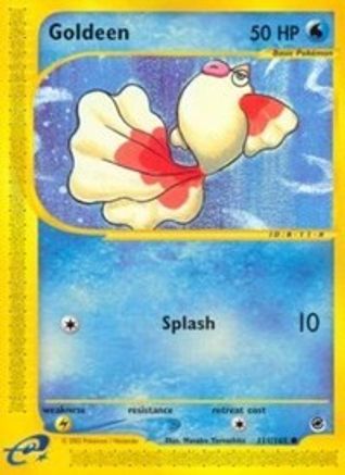 Goldeen (111) Reverse Holofoil - Expedition