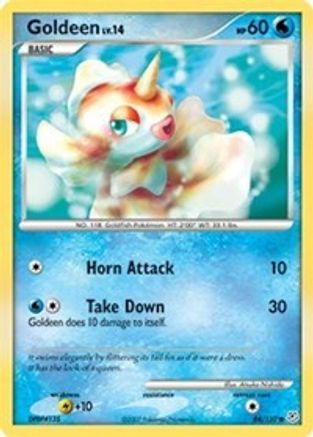 Goldeen (84) Reverse Holofoil - Diamond and Pearl