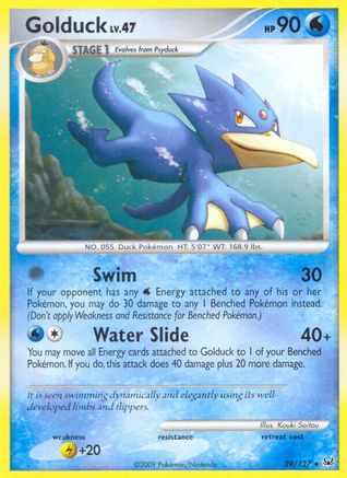 Golduck (29) Reverse Holofoil - Platinum