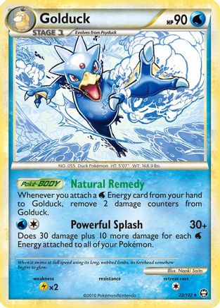 Golduck (22) Reverse Holofoil - Triumphant