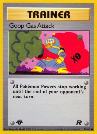 Goop Gas Attack (78) (Unlimited) - Team Rocket