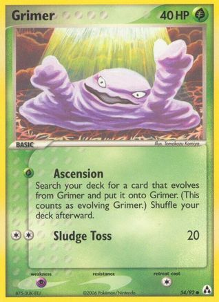 Grimer (54) Reverse Holofoil - Legend Maker