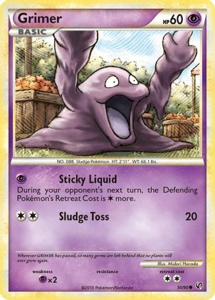 Grimer (50) Reverse Holofoil - Undaunted