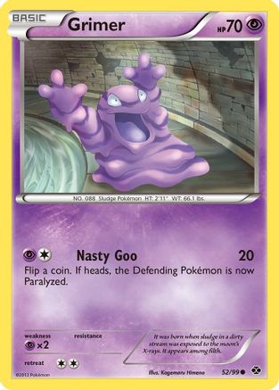Grimer (52) Reverse Holofoil - Next Destinies