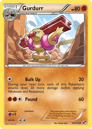 Gurdurr (60) Reverse Holofoil - Black and White