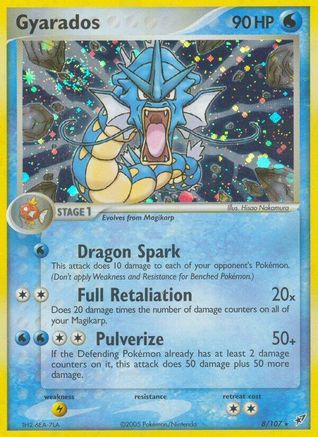 Gyarados (8) Reverse Holofoil - Deoxys
