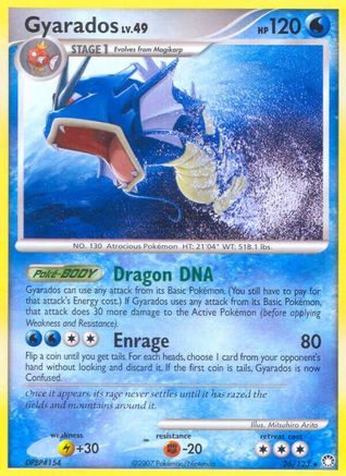 Gyarados (26) Reverse Holofoil - Mysterious Treasures