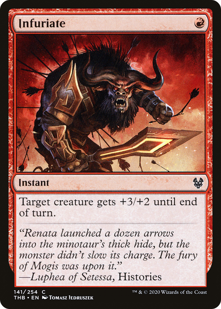 Infuriate [Theros Beyond Death] Foil