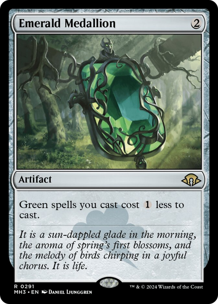 Emerald Medallion [Modern Horizons 3] | Silver Goblin