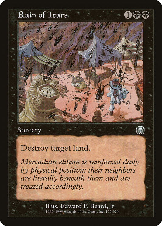 Rain of Tears [Mercadian Masques] Foil