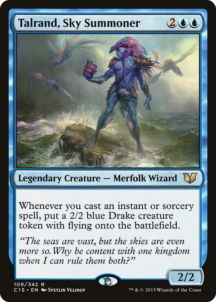 Talrand, Sky Summoner (109) - Commander 2015