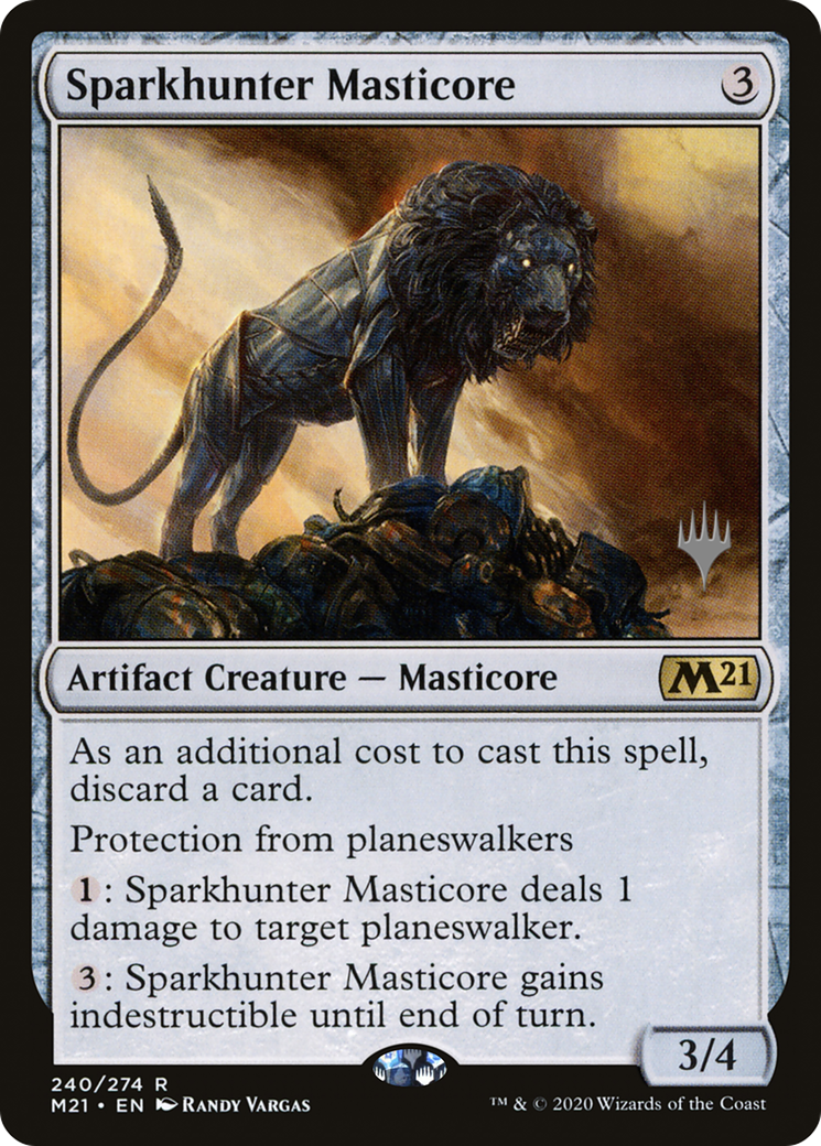 Sparkhunter Masticore (240) - Core Set 2021 Promos