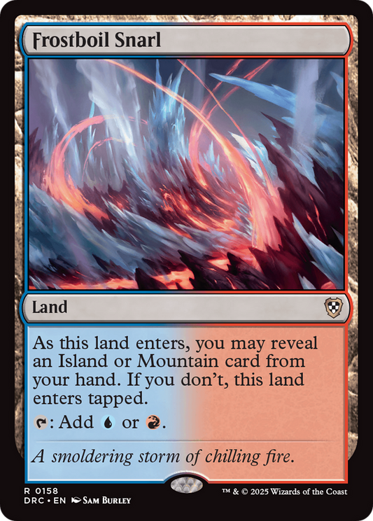 Frostboil Snarl (158) - Commander: Aetherdrift