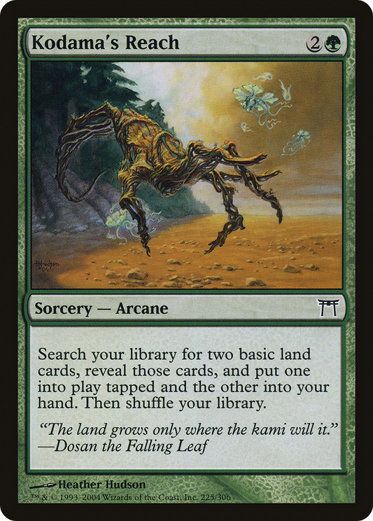 Kodama's Reach [Champions of Kamigawa] Foil