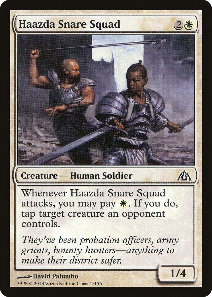 Haazda Snare Squad [Dragon's Maze] Foil