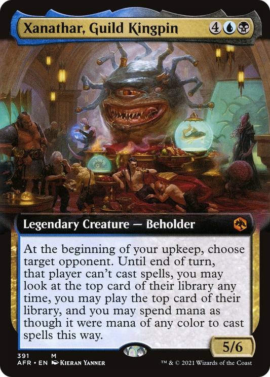 Xanathar, Guild Kingpin (Extended Art) [Dungeons & Dragons: Adventures in the Forgotten Realms] Foil