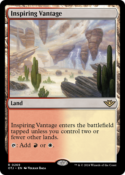 Inspiring Vantage [Outlaws of Thunder Junction] Foil