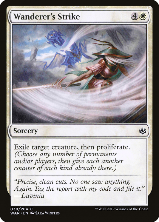 Wanderer's Strike [War of the Spark] Foil