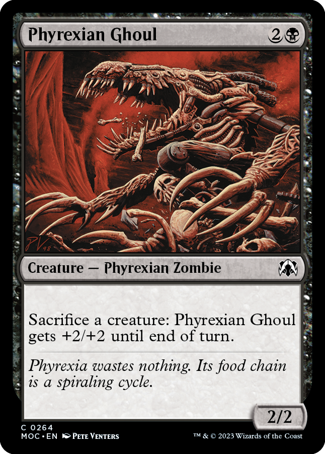 Phyrexian Ghoul [March of the Machine Commander] | Silver Goblin
