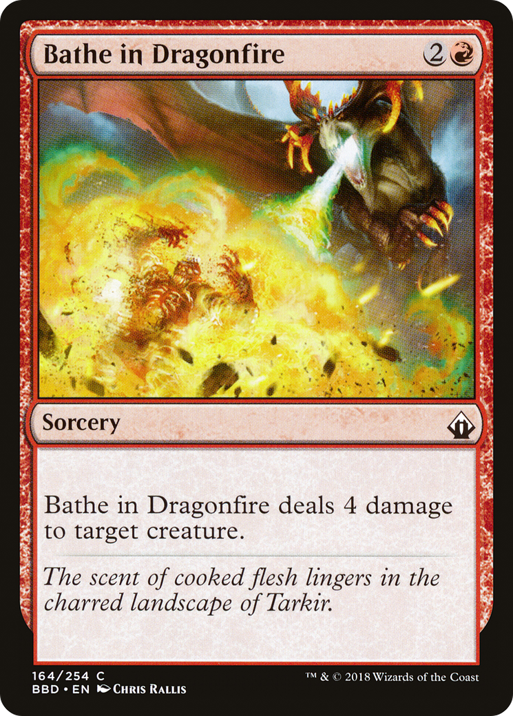 Bathe in Dragonfire [Battlebond] Foil