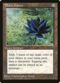 Black Lotus (Oversized) [Oversize Cards] | Silver Goblin