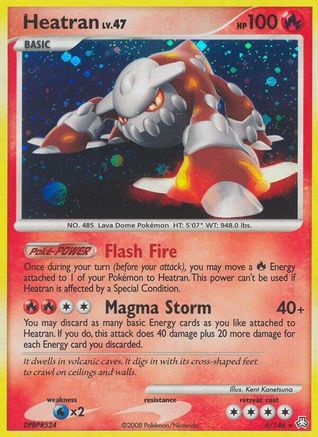 Heatran (6) Reverse Holofoil - Legends Awakened