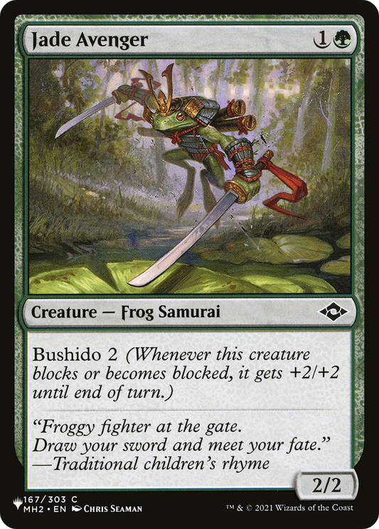Jade Avenger [The List]