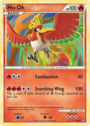 Ho-Oh (9) Reverse Holofoil - Call of Legends