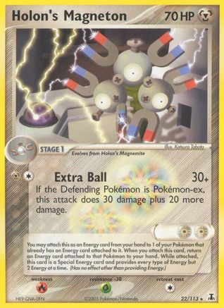 Holon's Magneton (22) Reverse Holofoil - Delta Species