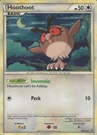 Hoothoot (HGSS05) [HeartGold & SoulSilver: Black Star Promos] | Silver Goblin