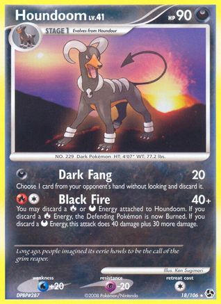 Houndoom (18/106) [Diamond & Pearl: Great Encounters] | Silver Goblin