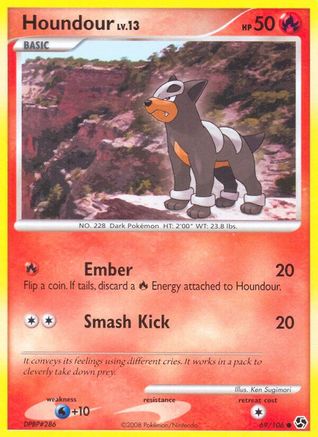 Houndour (69) Reverse Holofoil - Great Encounters