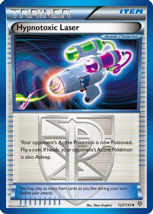 Hypnotoxic Laser (Team Plasma) (123) Reverse Holofoil - Plasma Storm