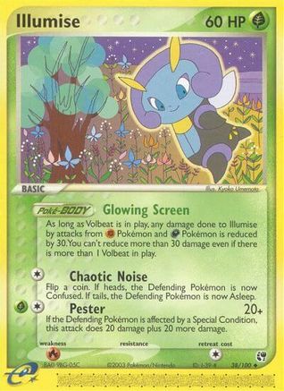 Illumise (38) Reverse Holofoil - Sandstorm