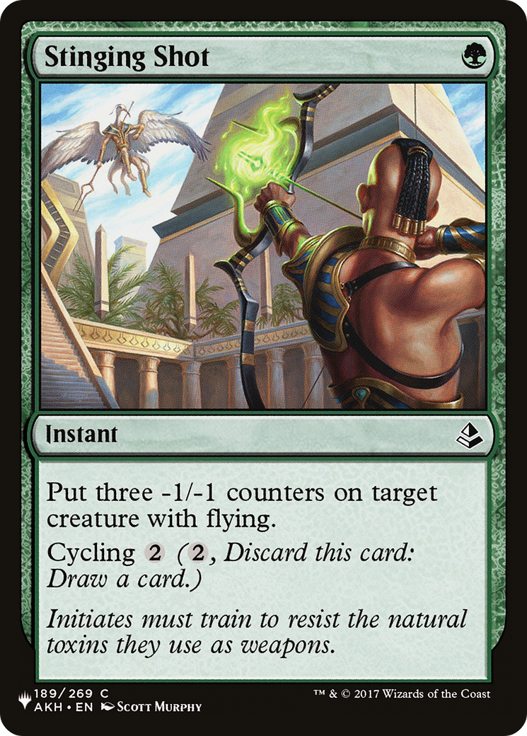 Stinging Shot [The List Reprints] | Silver Goblin