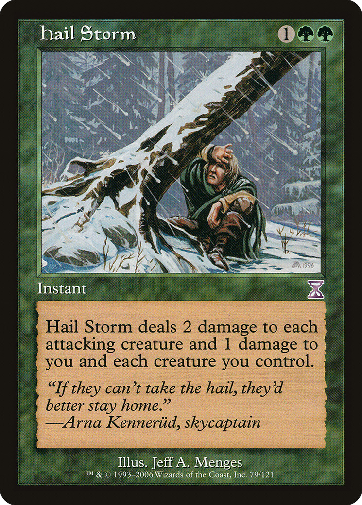 Hail Storm [Time Spiral Timeshifted] Foil