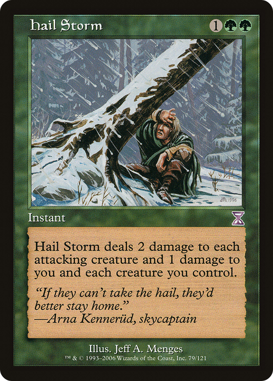 Hail Storm [Time Spiral Timeshifted] Foil